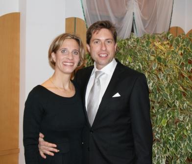 Regina Enßle und Florian Huber