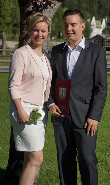 Jana Schönau und Christian Portzky am 20. Juli 2016