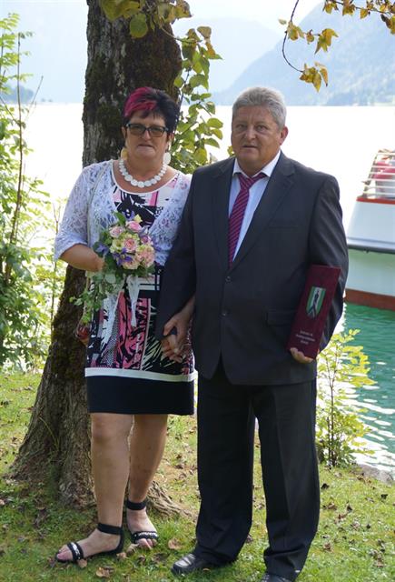 Angela Wolf und Thomas Weiser am 02. September 2016