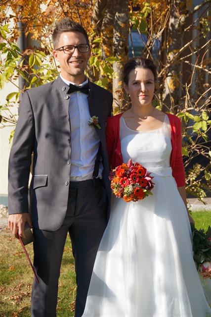 Nadine Moritz und Thomas Magauer am 22. Oktober 2016