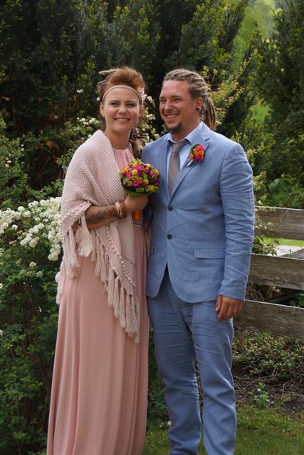 Katharina und Christopher Hinterkörner am 18. Mai 2018