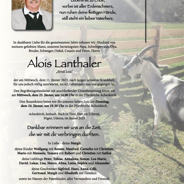 Sterbefall+Lanthaler+Alois