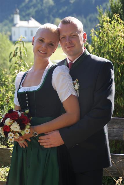 Verena Wiesinger und Andreas Haderer am 02. August 2013