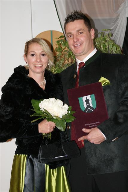 Evi König und Stefan Salzburger am 12. Dezember 2012