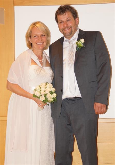 Karin Mühl und Peter Immel am 30. Mai 2014