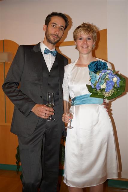 Mariola Göllner und Sebastian Klose am 30. Juli 2014
