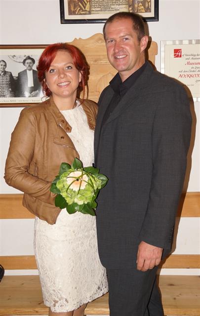 Isabella Meßner und Wolfgang Huber am 20. Mai 2015