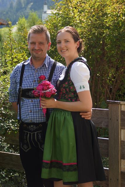 Stephanie Prazak und Andreas Winterholler am 28. August 2015